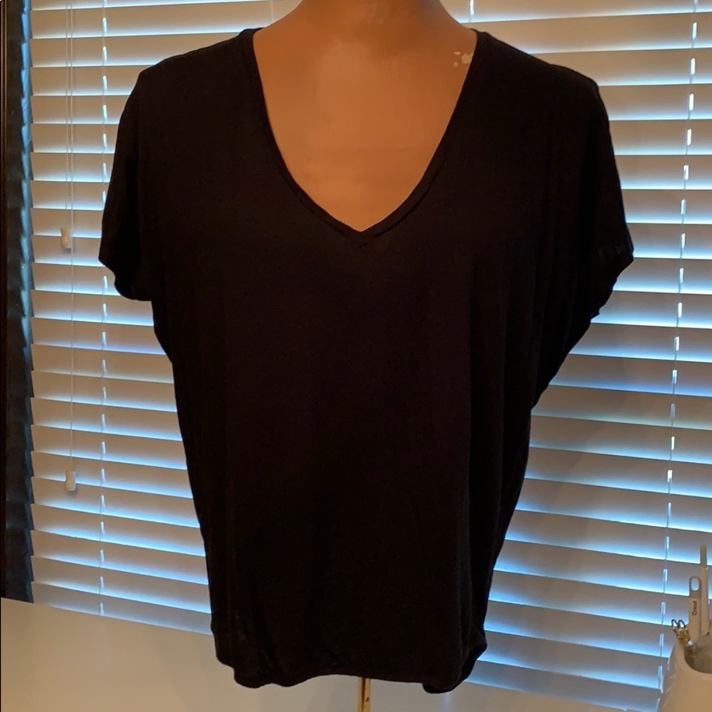 Black express shirt